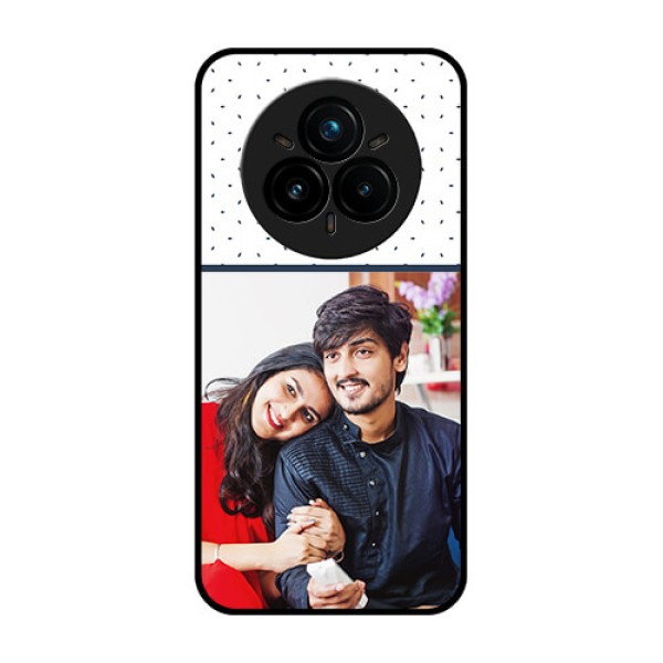 Realme 14 Pro Plus 5G Custom Glass Phone CasePremium Dot Design