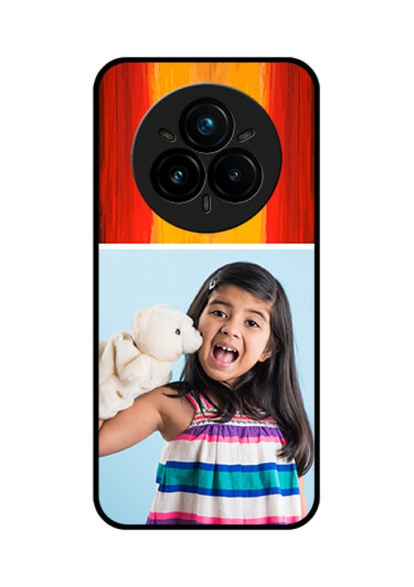 Realme 14 Pro Plus 5G Custom Glass Phone CaseMulti Color Design