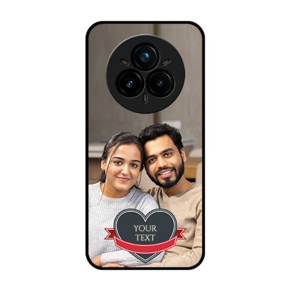 Realme 14 Pro Plus 5G Custom Glass Phone CaseJust Married Couple Design Realme 14 Pro Plus 5G Custom Glass Phone CaseJust Married Couple Design