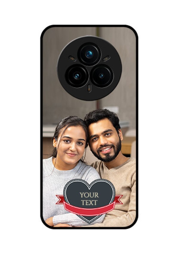 Realme 14 Pro Plus 5G Custom Glass Phone CaseJust Married Couple Design