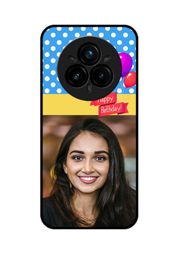 Realme 14 Pro Plus 5G Custom Glass Phone CaseHappy Birthday Design