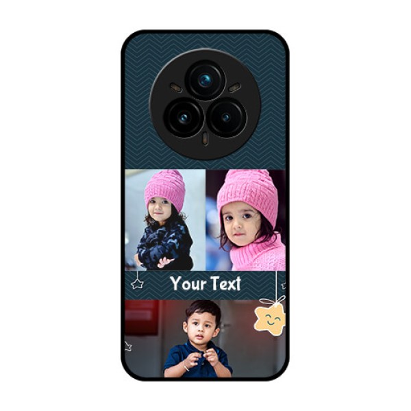 Realme 14 Pro Plus 5G Custom Glass Phone CaseHanging Stars Design