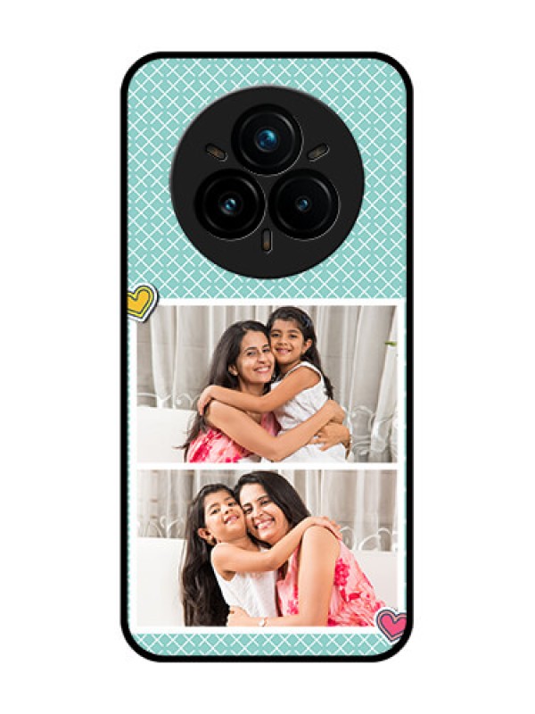 Custom Realme 14 Pro Plus 5G Custom Glass Phone Case2 Image Holder With Pattern Design