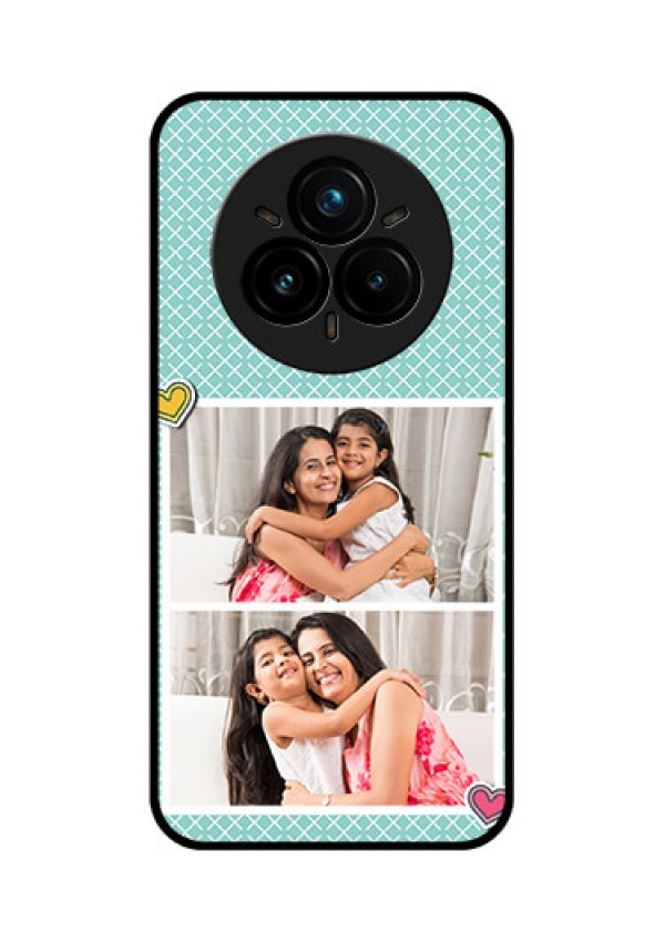 Realme 14 Pro Plus 5G Custom Glass Phone Case2 Image Holder With Pattern Design