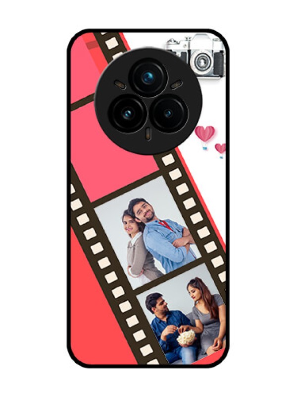 Custom Realme 14 Pro Plus 5G Custom Glass Phone Case3 Image Holder With Film Reel