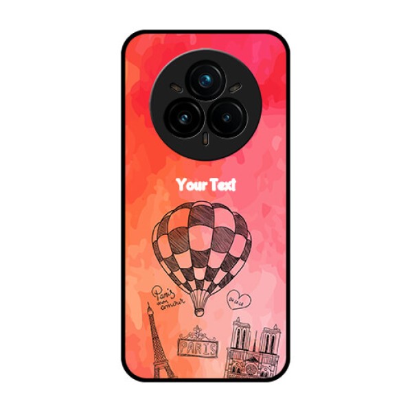 Realme 14 Pro Plus 5G Custom Glass Phone CaseParis Theme Design