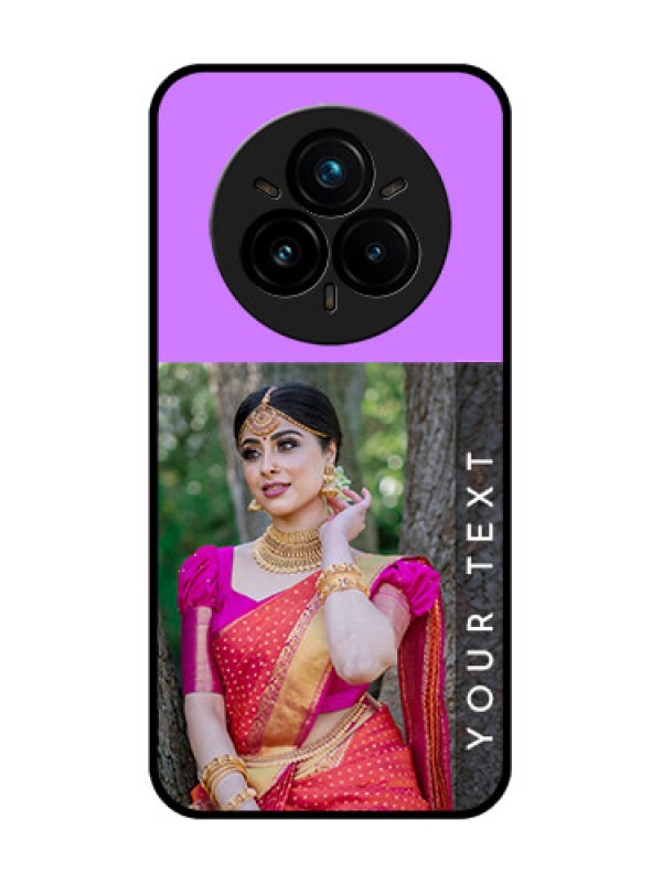 Custom Realme 14 Pro Plus 5G Custom Glass Phone CaseBirthday Icons Design