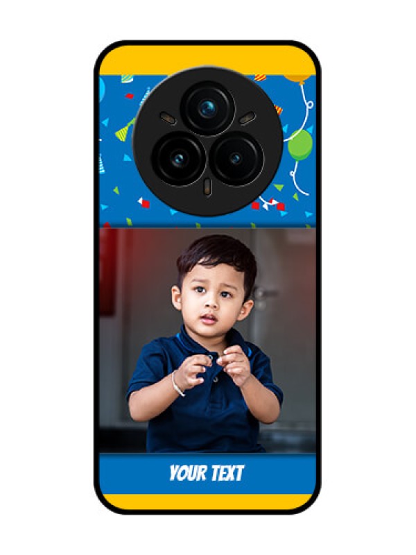 Custom Realme 14 Pro Plus 5G Custom Glass Phone CaseBirthday Wishes Design