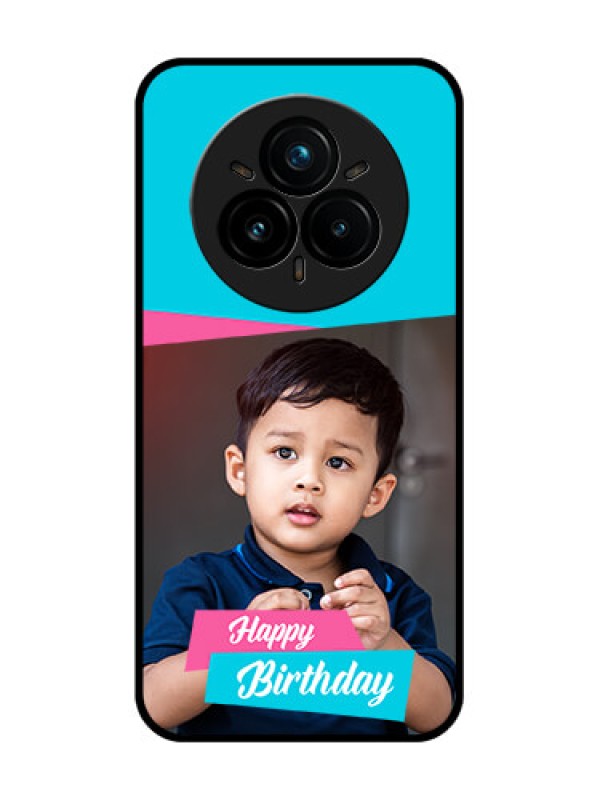 Custom Realme 14 Pro Plus 5G Custom Glass Phone CaseImage Holder With 2 Color Design