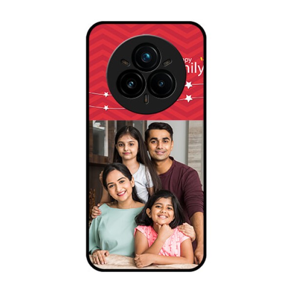 Realme 14 Pro Plus 5G Custom Glass Phone CaseHappy Family Design