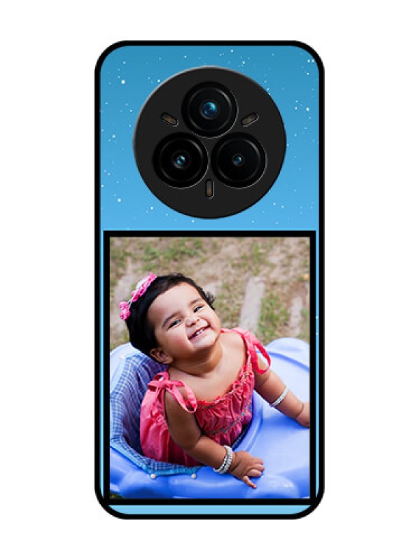 Custom Realme 14 Pro Plus 5G Custom Glass Phone CaseWave Pattern Colorful Design