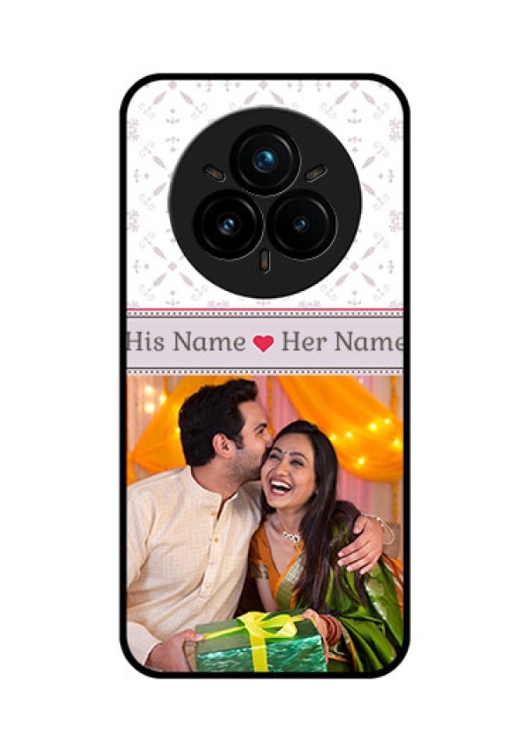 Realme 14 Pro Plus 5G Custom Glass Phone CaseWith Photo And Ethnic Design