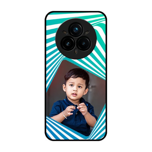 Realme 14 Pro Plus 5G Custom Glass Phone CaseAbstract Spiral Design