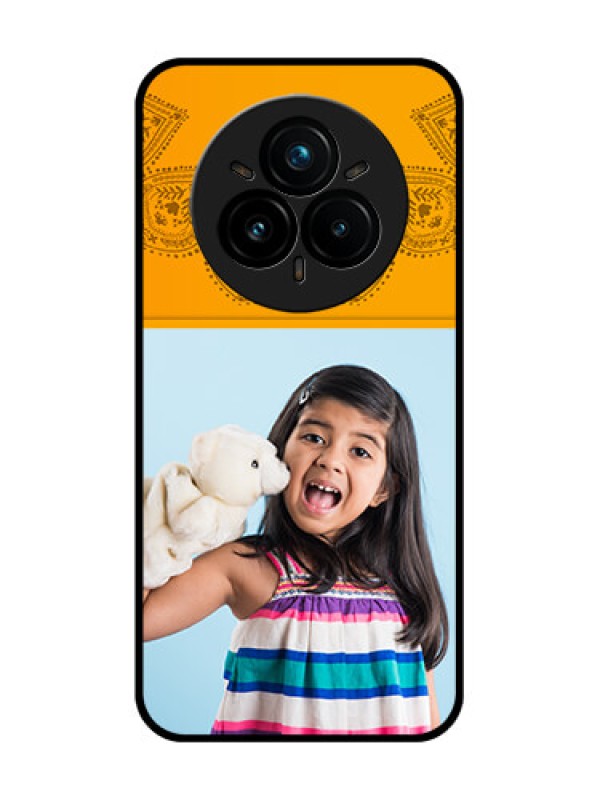 Custom Realme 14 Pro Plus 5G Custom Glass Phone CasePhoto Wedding Design