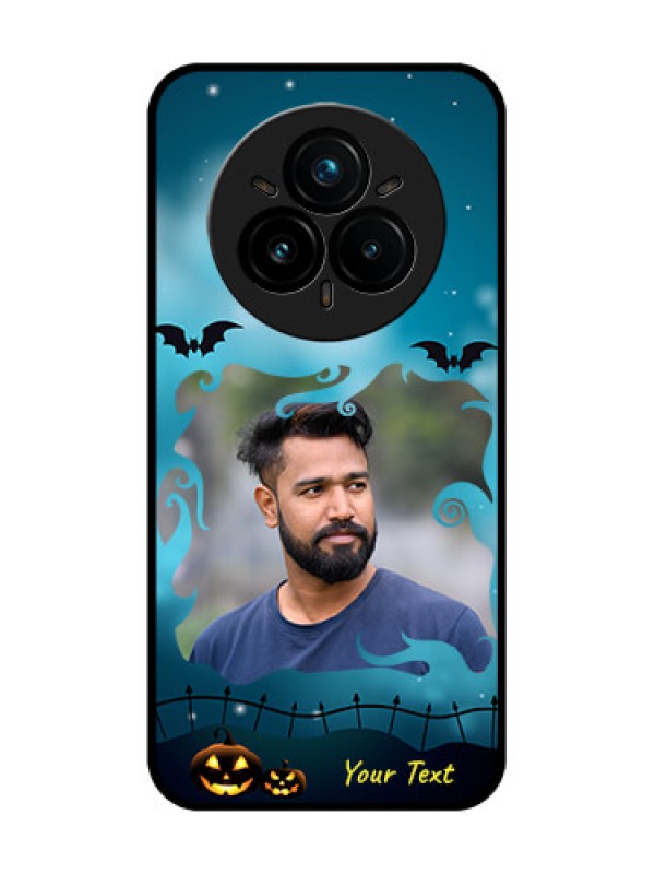 Custom Realme 14 Pro Plus 5G Custom Glass Phone CaseHalloween Frame Design