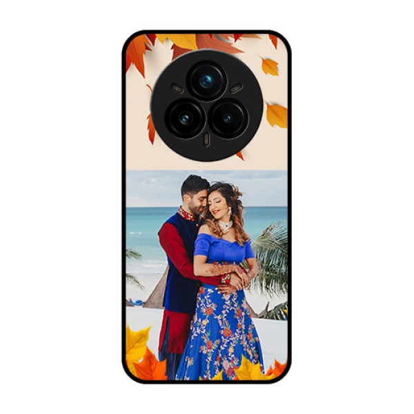 Realme 14 Pro Plus 5G Custom Glass Phone CaseAutumn Maple Leaves Design Realme 14 Pro Plus 5G Custom Glass Phone CaseAutumn Maple Leaves Design