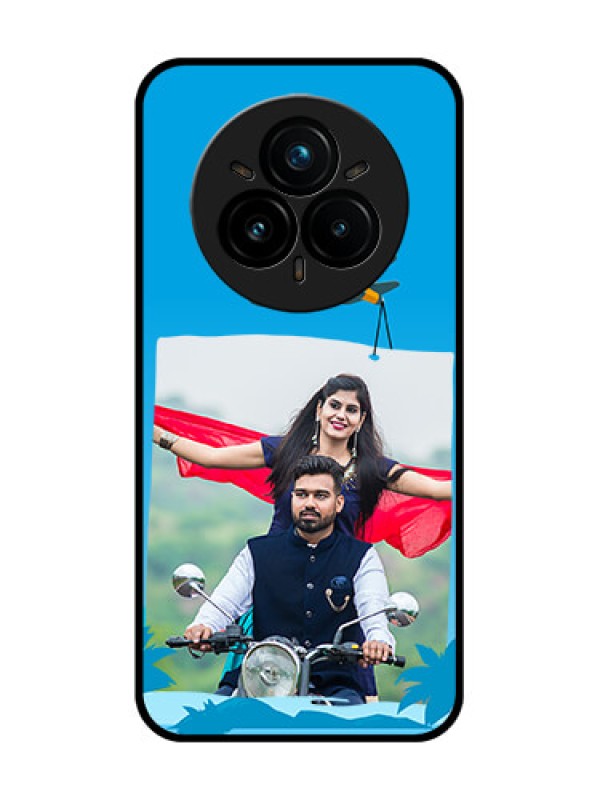 Custom Realme 14 Pro Plus 5G Custom Glass Phone CaseTraveller Design