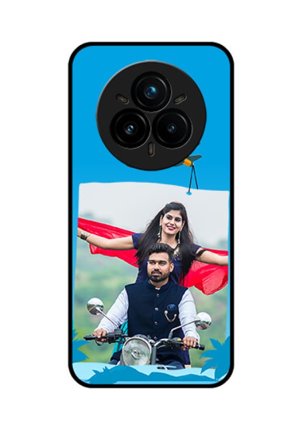 Realme 14 Pro Plus 5G Custom Glass Phone CaseTraveller Design