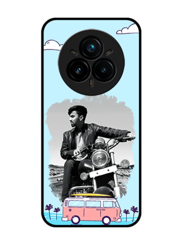 Custom Realme 14 Pro Plus 5G Custom Glass Phone CaseTravel and Adventure Design