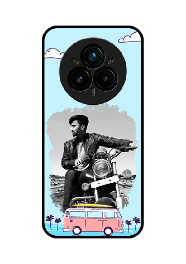 Realme 14 Pro Plus 5G Custom Glass Phone CaseTravel and Adventure Design