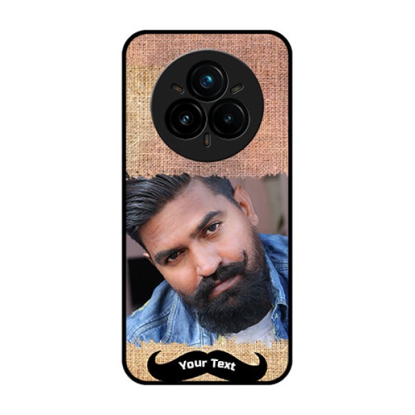 Realme 14 Pro Plus 5G Custom Glass Phone CaseWith Texture Design