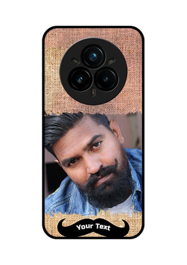 Realme 14 Pro Plus 5G Custom Glass Phone CaseWith Texture Design