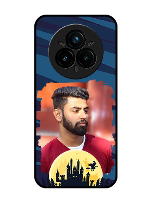 Custom Realme 14 Pro Plus 5G Custom Glass Phone CaseHalloween Witch Design