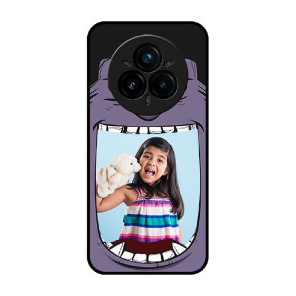 Realme 14 Pro Plus 5G Custom Glass Phone CaseAngry Monster Design