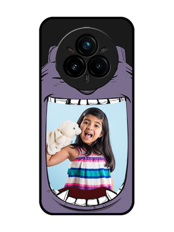 Custom Realme 14 Pro Plus 5G Custom Glass Phone CaseAngry Monster Design