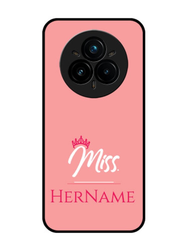 Custom Realme 14 Pro Plus 5G Custom Glass Phone CaseMrs With Name Design