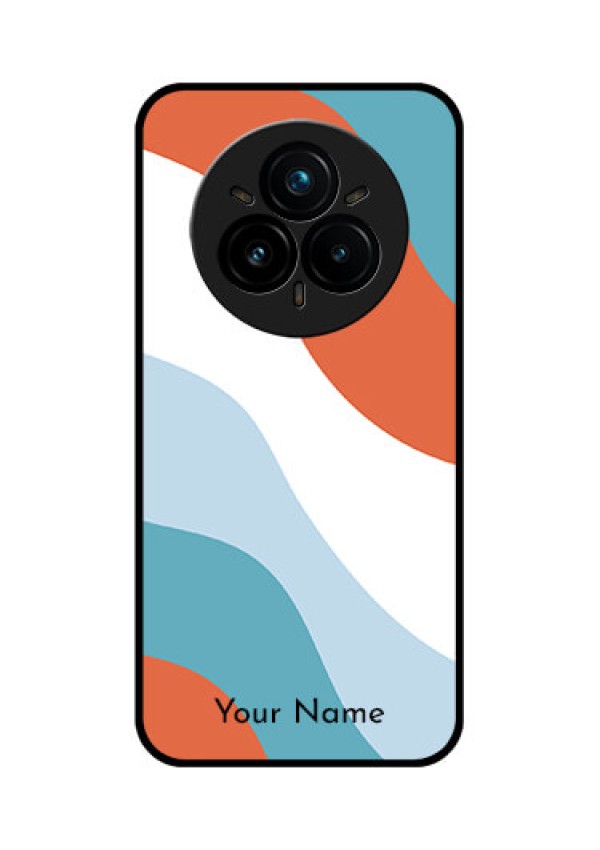 Realme 14 Pro Plus 5G Custom Glass Phone CaseColoured Waves Design
