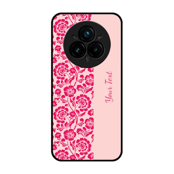Realme 14 Pro Plus 5G Custom Glass Phone CaseAttractive Floral Pattern Design Realme 14 Pro Plus 5G Custom Glass Phone CaseAttractive Floral Pattern Design