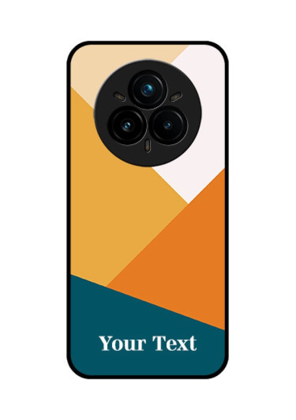 Realme 14 Pro Plus 5G Custom Glass Phone CaseStacked Multi - Colour Design