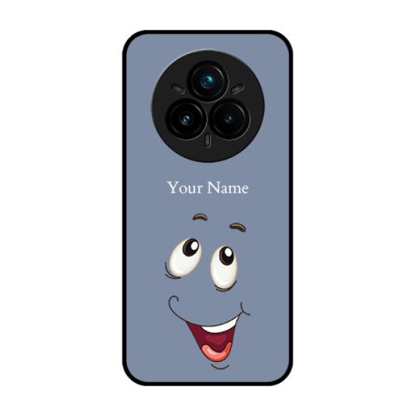Realme 14 Pro Plus 5G Custom Glass Phone CaseLaughing Cartoon Face Design Realme 14 Pro Plus 5G Custom Glass Phone CaseLaughing Cartoon Face Design