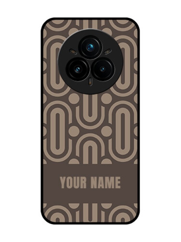 Custom Realme 14 Pro Plus 5G Custom Glass Phone CaseCaptivating Zero Pattern Design