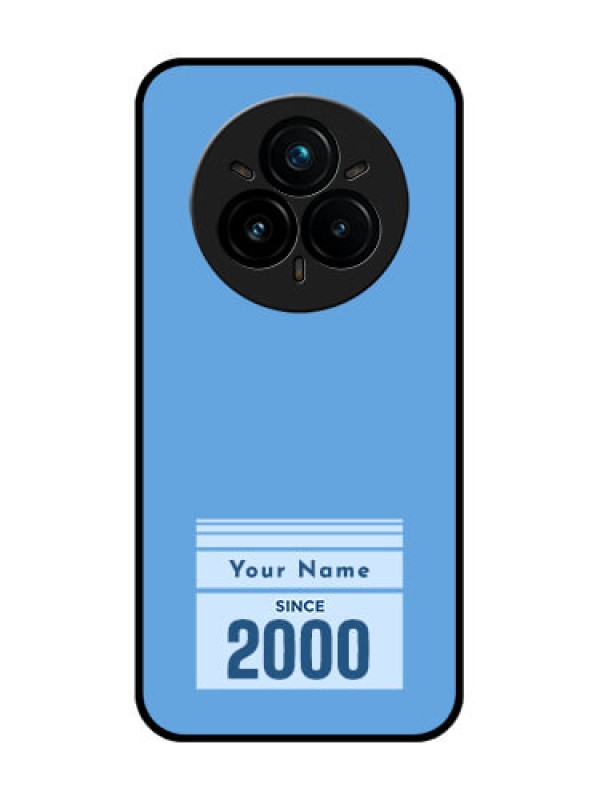 Custom Realme 14 Pro Plus 5G Custom Glass Phone CaseCustom Year Of Birth Design