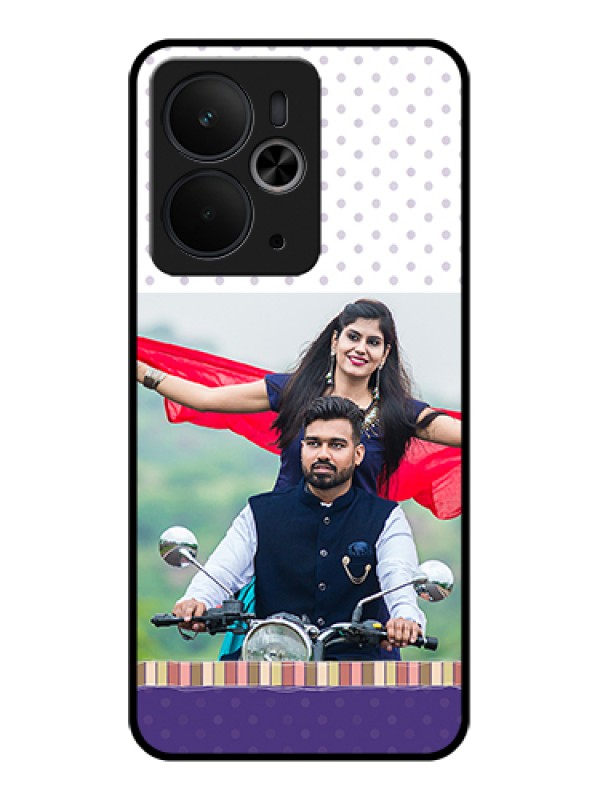 Custom Realme 14T 5G Custom Glass Phone Case - Cute Family Design