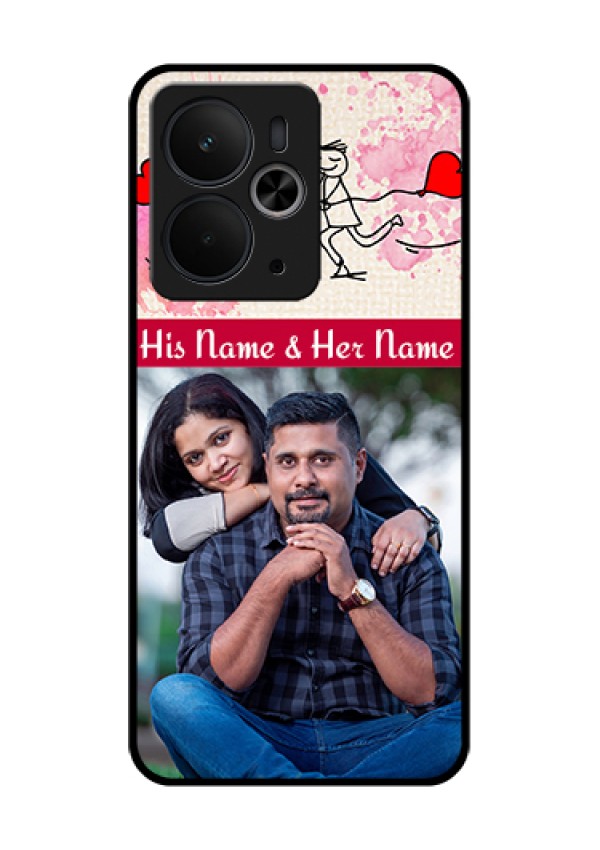 Realme 14T 5G Custom Glass Phone Case - You And Me Case Design