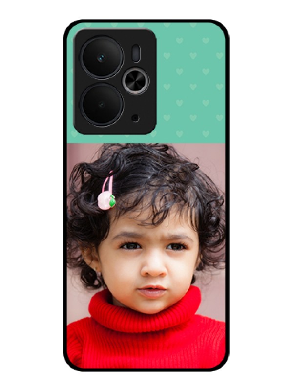 Custom Realme 14T 5G Custom Glass Phone Case - Lovers Picture Design