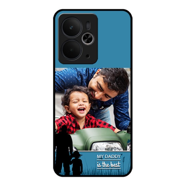 Realme 14T 5G Custom Glass Phone Case - Best Dad Design