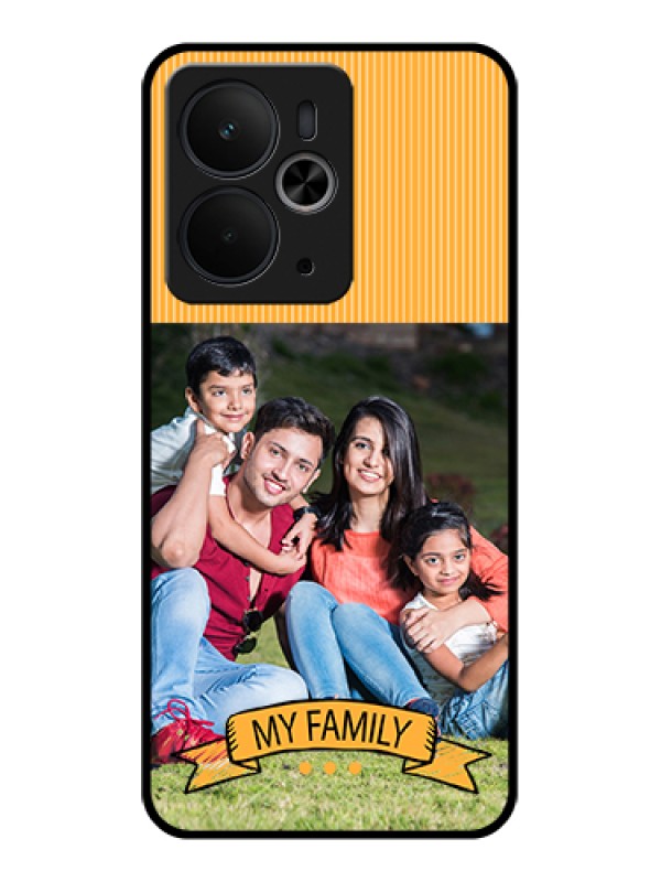 Custom Realme 14T 5G Custom Glass Phone Case - My Family Design