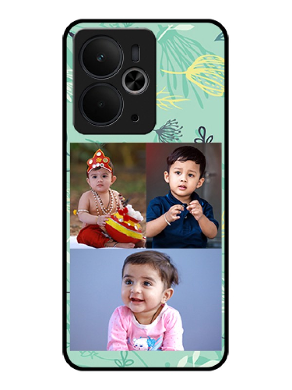 Custom Realme 14T 5G Custom Glass Phone Case - Forever Family Design