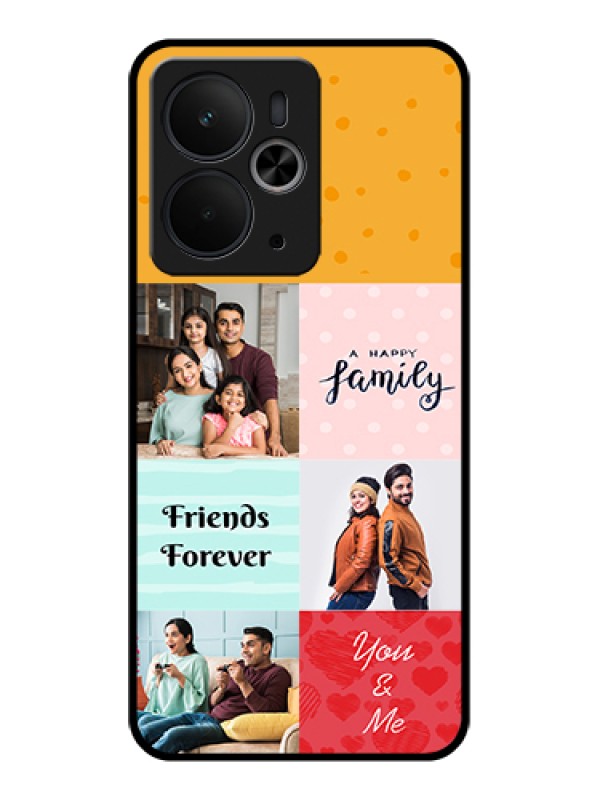 Custom Realme 14T 5G Custom Glass Phone Case - Images With Quotes Design