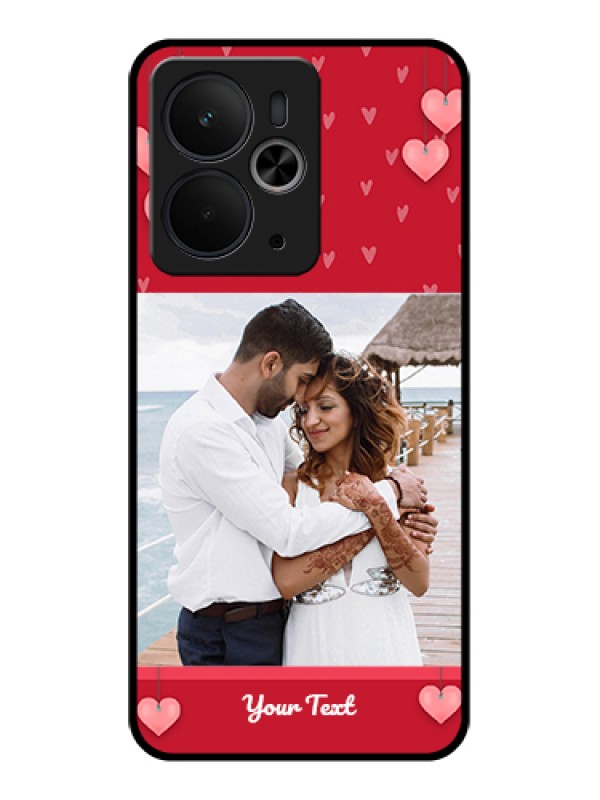 Custom Realme 14T 5G Custom Glass Phone Case - Valentines Day Design
