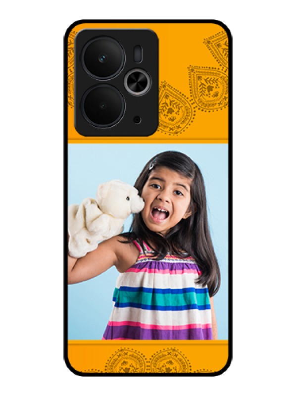 Custom Realme 14T 5G Custom Glass Phone Case - Photo Wedding Design