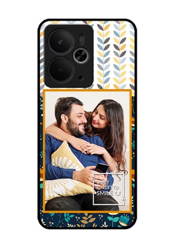 Realme 14T 5G Custom Glass Phone Case - Pattern Design