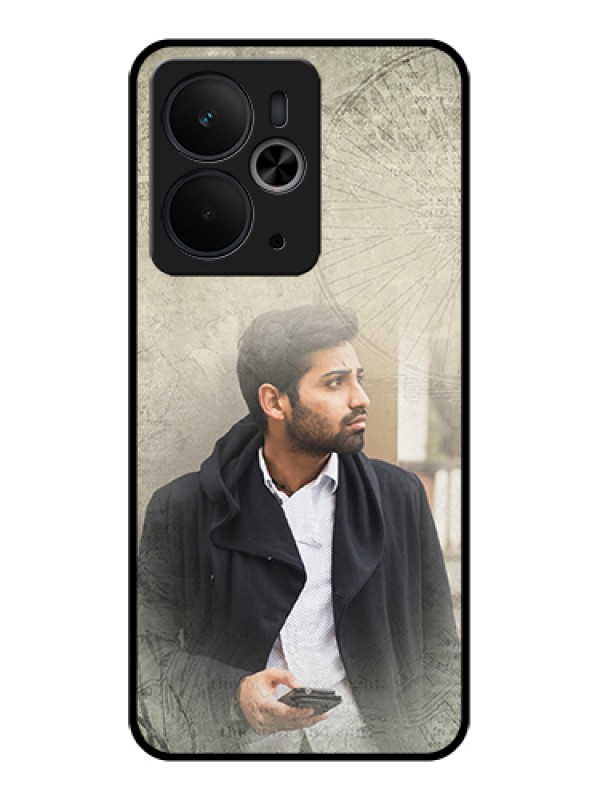 Custom Realme 14T 5G Custom Glass Phone Case - With Vintage Design