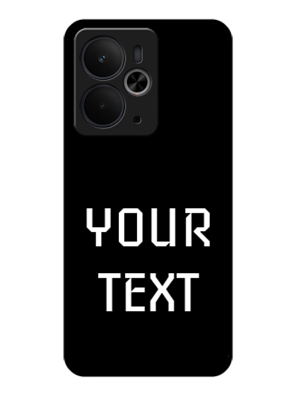 Custom Realme 14T 5G Custom Glass Phone Case - Your Name Design