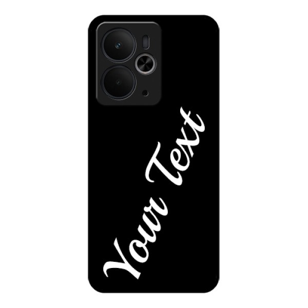 Realme 14T 5G Custom Glass Phone Case - With Your Name Design