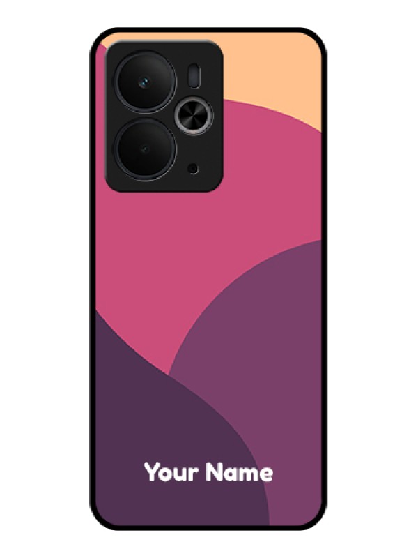 Custom Realme 14T 5G Custom Glass Phone Case - Mixed Multi - Colour Abstract Art Design